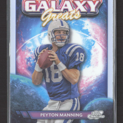 2024 Topps Chrome Galaxy Greats Peyton Manning #GG-31