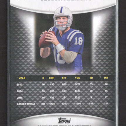 2024 Topps Finest Team Finest Peyton Manning #TF-5 Refractor