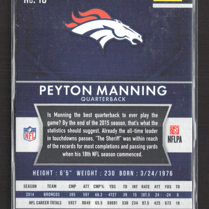 2015 Panini Prizm Peyton Manning #18