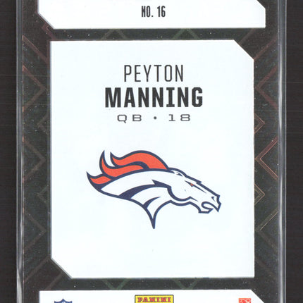 2020 Panini Illusions Clear Shots Peyton Manning #16 Acetate