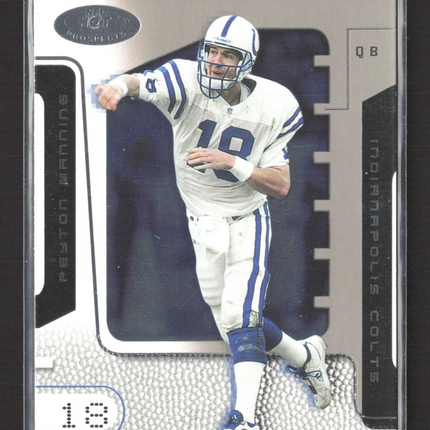 2002 Fleer Hot Prospects Peyton Manning #71
