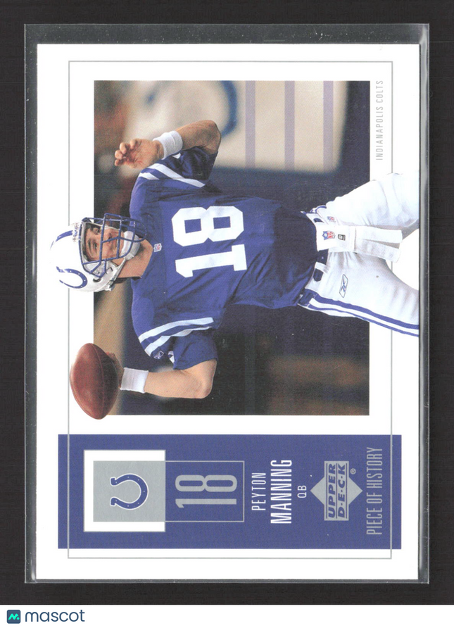 2002 Upper Deck Piece of History Peyton Manning #43