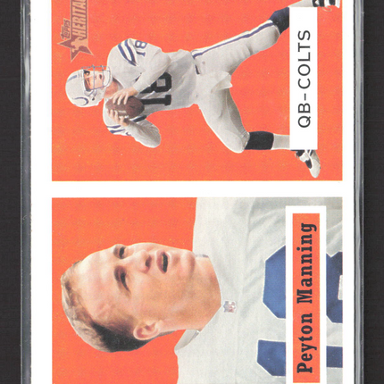 2002 Topps Heritage Peyton Manning #86