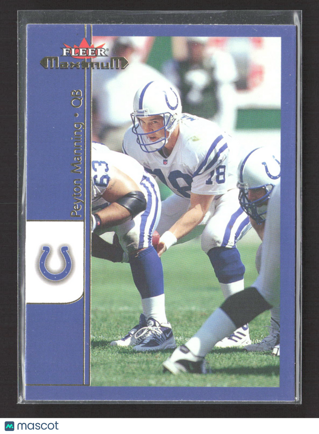 2002 Fleer Maximum Peyton Manning #206