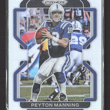 2021 Panini Prizm Football Peyton Manning #30 silver