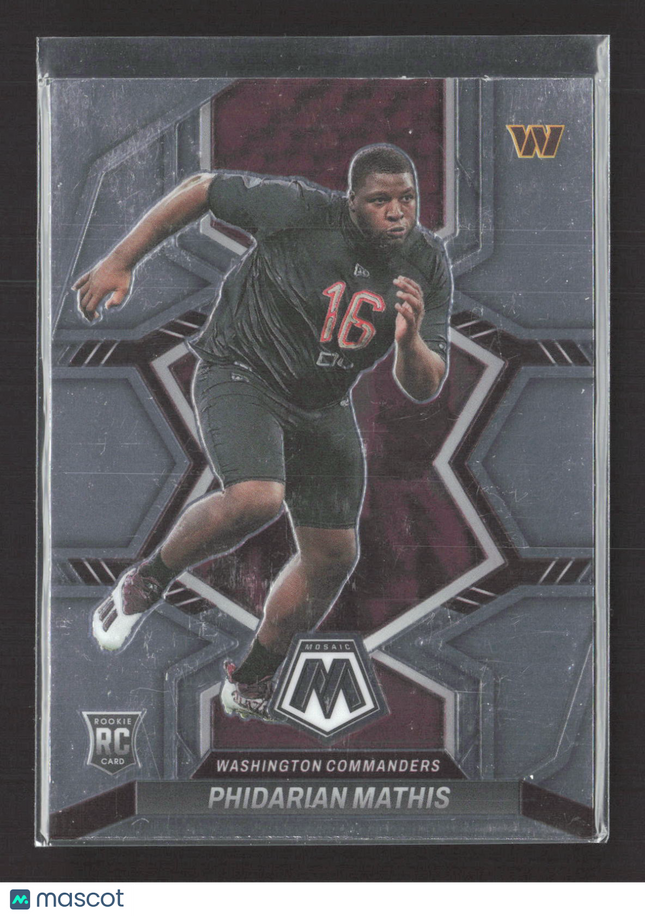 2022 Panini Mosaic Phidarian Mathis #389 RC