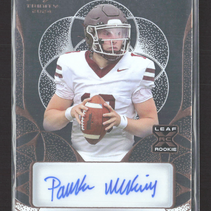 2024 Leaf Trinity Parker McKinney #CA-PMK 41/99 Auto