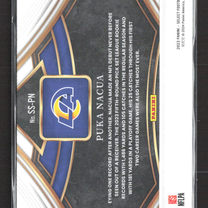 2024 Panini Select Snapshots Puka Nacua #SS-PN RC