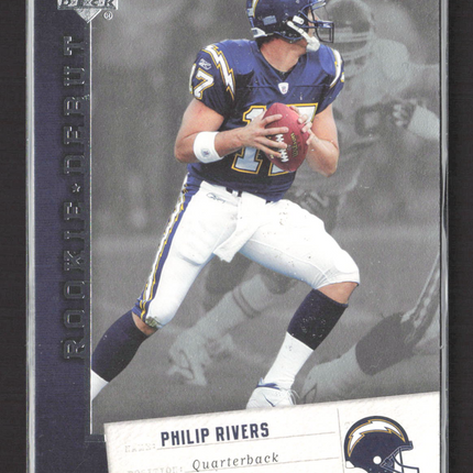 2006 Upper Deck Rookie Debut Philip Rivers #80