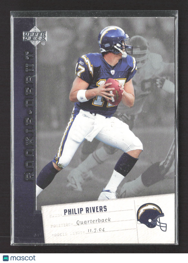 2006 Upper Deck Rookie Debut Philip Rivers #80