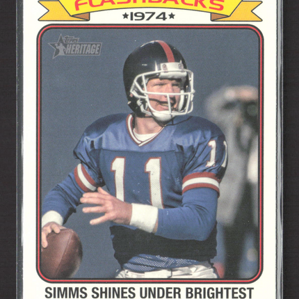 2024 Topps Composite Heritage Football Flashbacks Phil Simms #FF-20