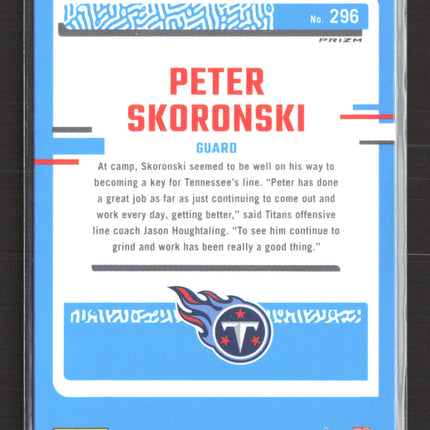 2023 Panini Donruss Optic Peter Skoronski #296 Pink