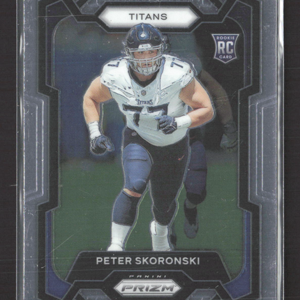 2023 Panini Prizm Peter Skoronski #395 RC