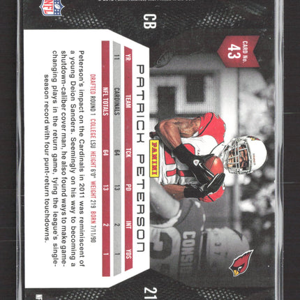 2012 Panini Momentum Patrick Peterson #43