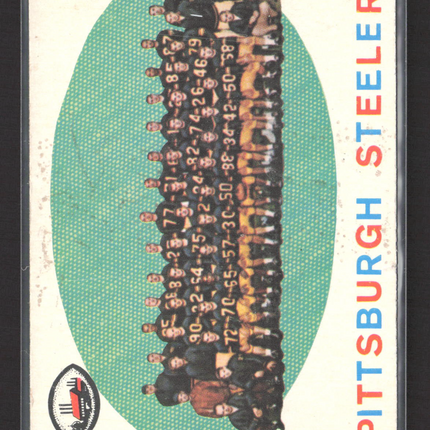 1958 Topps Pittsburgh Steelers #146
