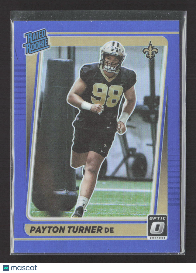 2021 Panini Donruss Optic Payton Turner #259 Blue 066/179