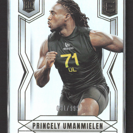 2025 Panini Donruss Elite Princely Umanmielen #190 /999