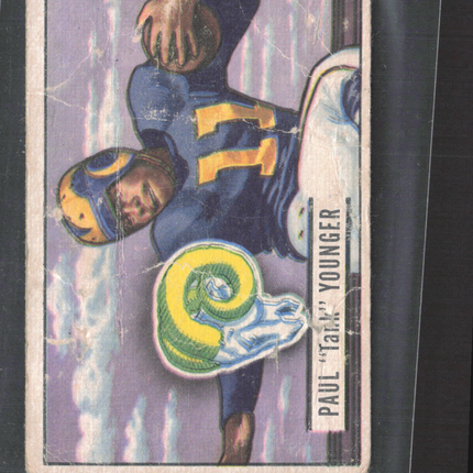 1951 Bowman Paul "Tank" Younger #112