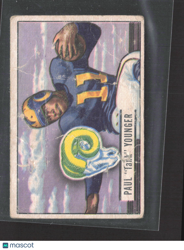 1951 Bowman Paul "Tank" Younger #112