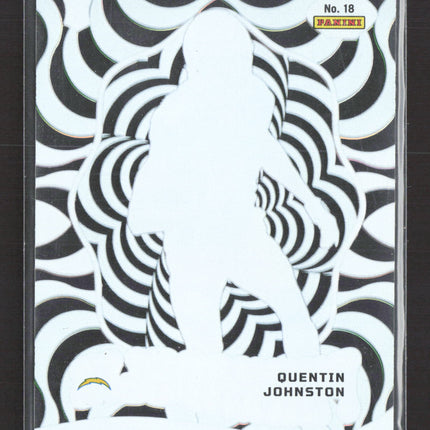 2024 Panini Illusions Funkadelic Quentin Johnston #18 RC
