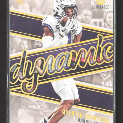 2023 Panini Luminance Dynamic Quentin Johnston #DR-10