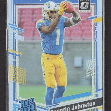 2023 Panini Donruss Optic Prizm Quentin Johnston #265