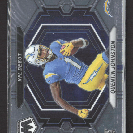 2023 Panini Mosaic NFL Debut Quentin Johnston #ND-16 RC