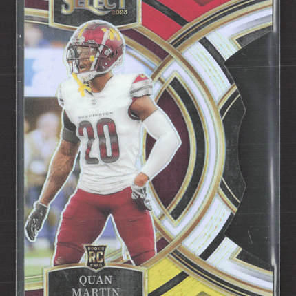 2024 Panini Select Football Premier Level Quan Martin #137 RC