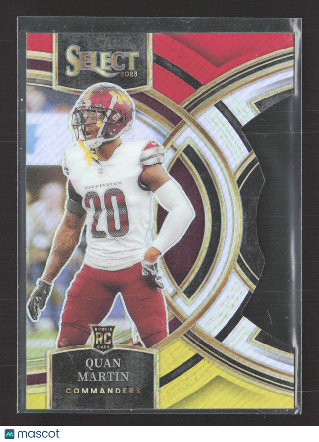 2024 Panini Select Football Premier Level Quan Martin #137 RC