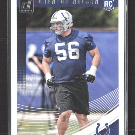 2018 Panini Donruss Quenton Nelson #351 RC