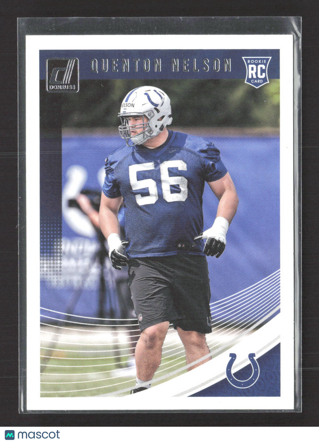 2018 Panini Donruss Quenton Nelson #351 RC