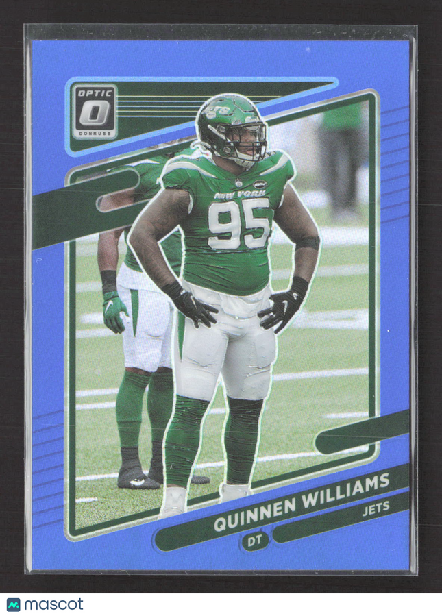 2021 Panini Donruss Optic Quinnen Williams #73 Blue 169/179