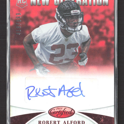 2013 Panini Certified New Generation Robert Alford #221 418/999 RC Auto
