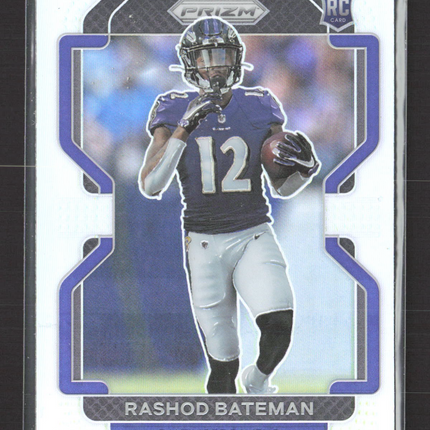 2021 Panini Prizm Rashod Bateman #340 RC