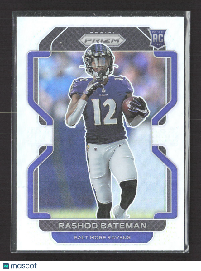 2021 Panini Prizm Rashod Bateman #340 RC