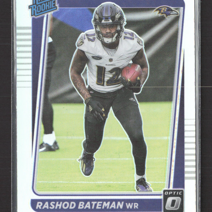 2021 Panini Donruss Optic Prizm Rashod Bateman #210