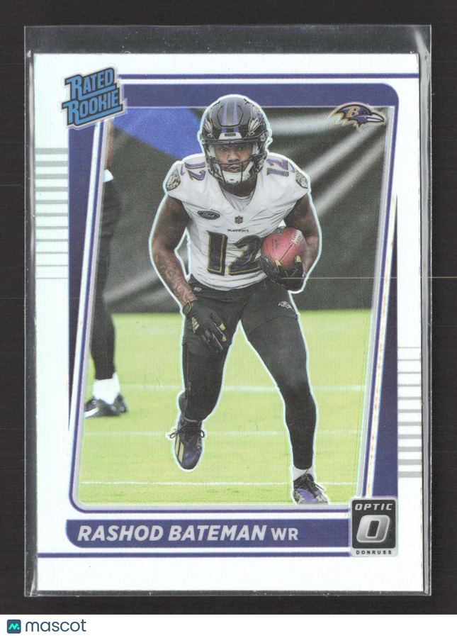 2021 Panini Donruss Optic Prizm Rashod Bateman #210
