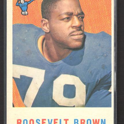 1960 Topps Roosevelt Brown #114