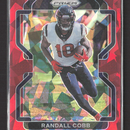 2021 Panini Prizm Randall Cobb #33 Red Ice