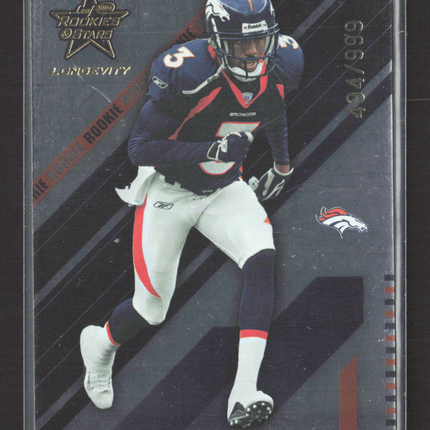 2004 Leaf Rookies & Stars Longevity Romar Crenshaw #130 494/999