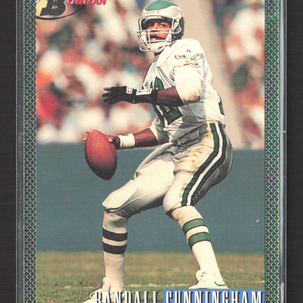 1993 Topps Bowman Randall Cunningham #70 Foil