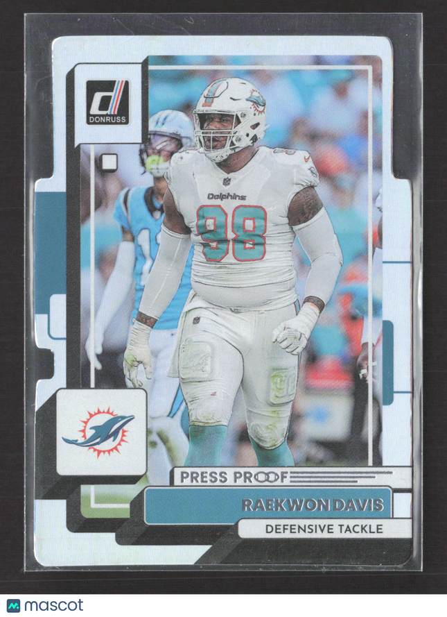 2022 Panini Donruss Raekwon Davis #127 Press Proof 55/75