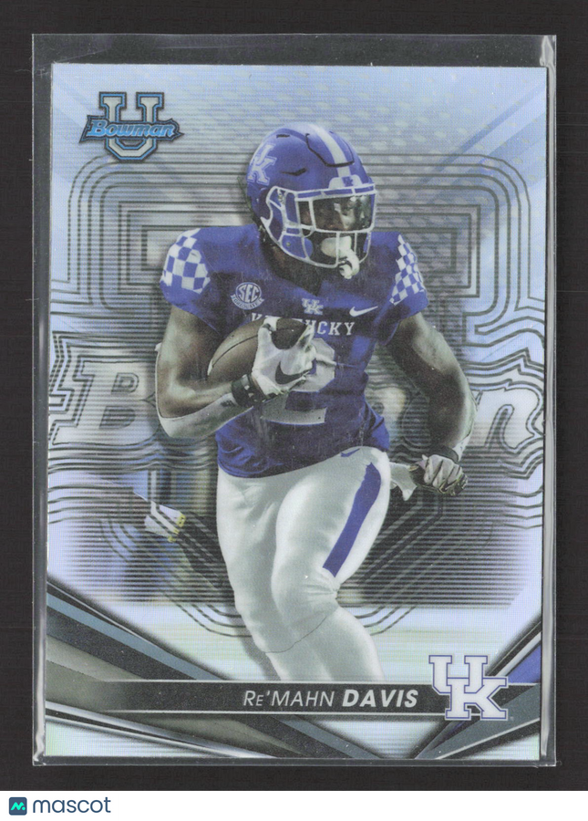 2022 Bowman University Re'Mahn Davis #94 Refractor