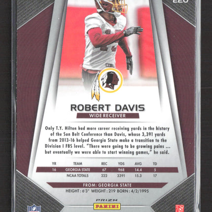 2017 Panini Prizm Robert Davis #220 RC