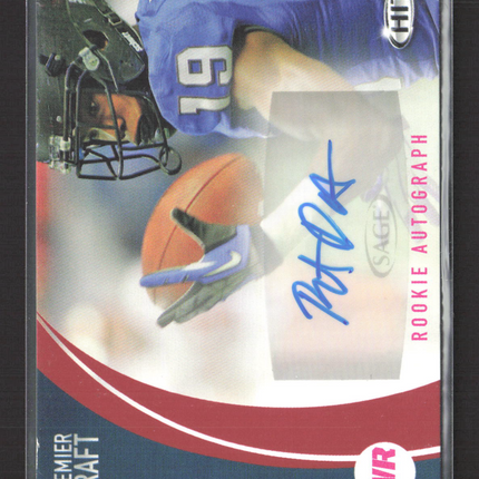 2017 SAGE HIT Premier Draft Robert Davis #A91 Auto