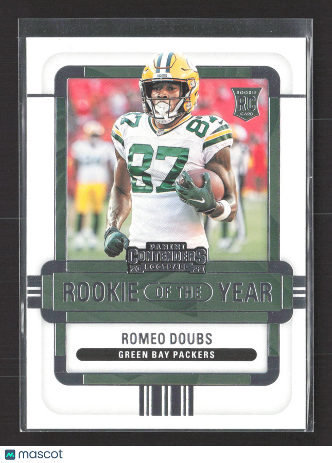 2023 Panini Contenders Football Romeo Doubs #ROY-RDO RC
