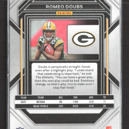 2023 Panini Prizm Romeo Doubs #337 RC
