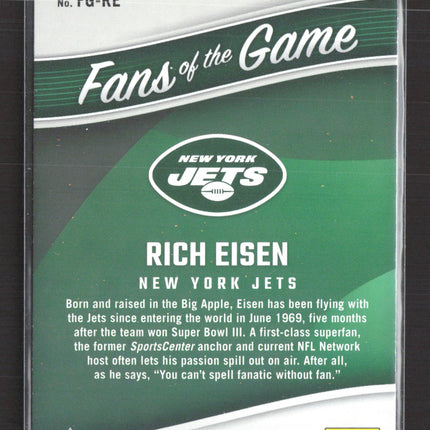 2023 Panini Donruss Fans of the Game Rich Eisen #FG-RE