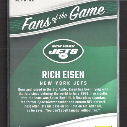 2023 Panini Donruss Fans of the Game Rich Eisen #FG-RE