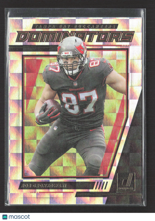 2021 Panini Donruss Dominators Rob Gronkowski #D32